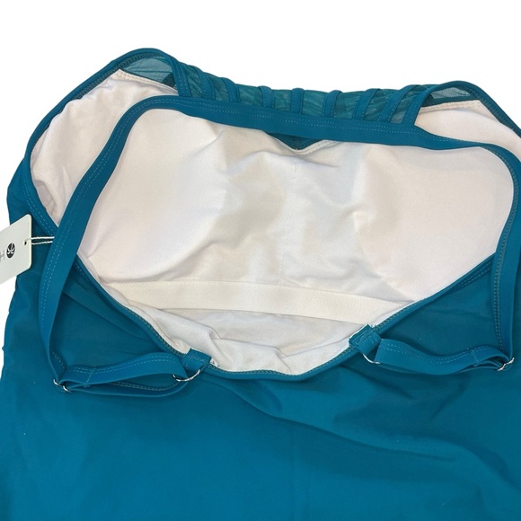 Holipick NWT Women's High Neck One Piece Swimsuit Tummy Control Halter Size XXL - Picture 9 of 14